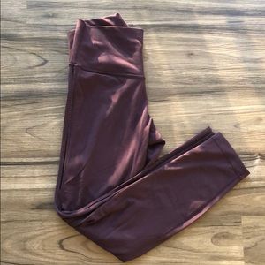 Lululemon Black Cherry High Times Leggings!
